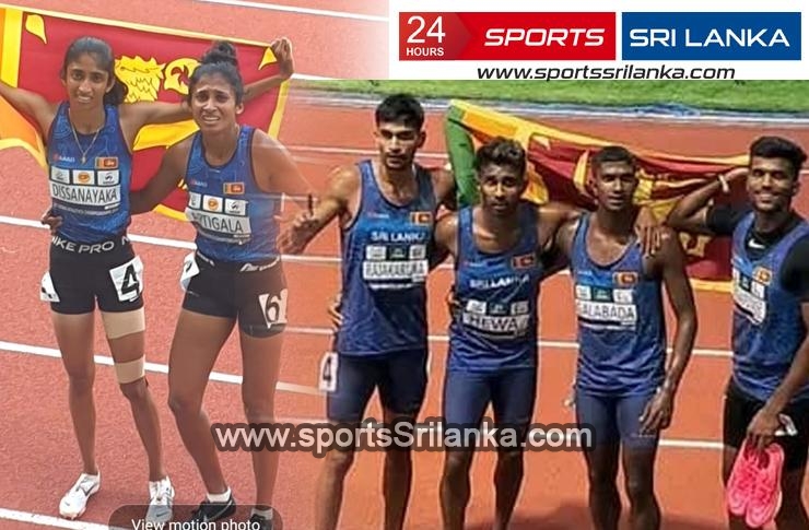 Tarushi Karunaratne in the women's 800m event  Won a gold medal with a new Asian record
