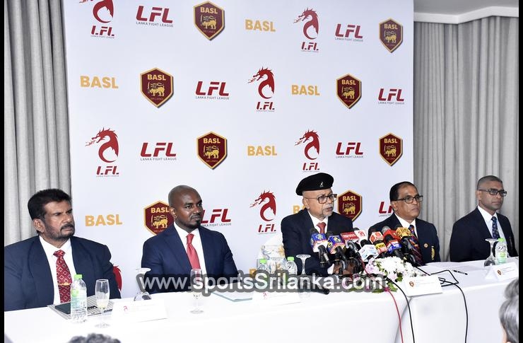 Launching Lanka Fight League (LFL) in collaboration